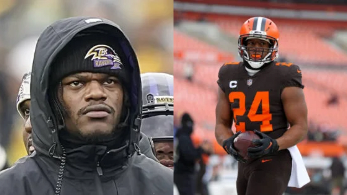 “Prières”: Lamar Jackson, le cœur brisé, rejoint la fraternité de la NFL pour pleurer la blessure dévastatrice au genou de Nick Chubb