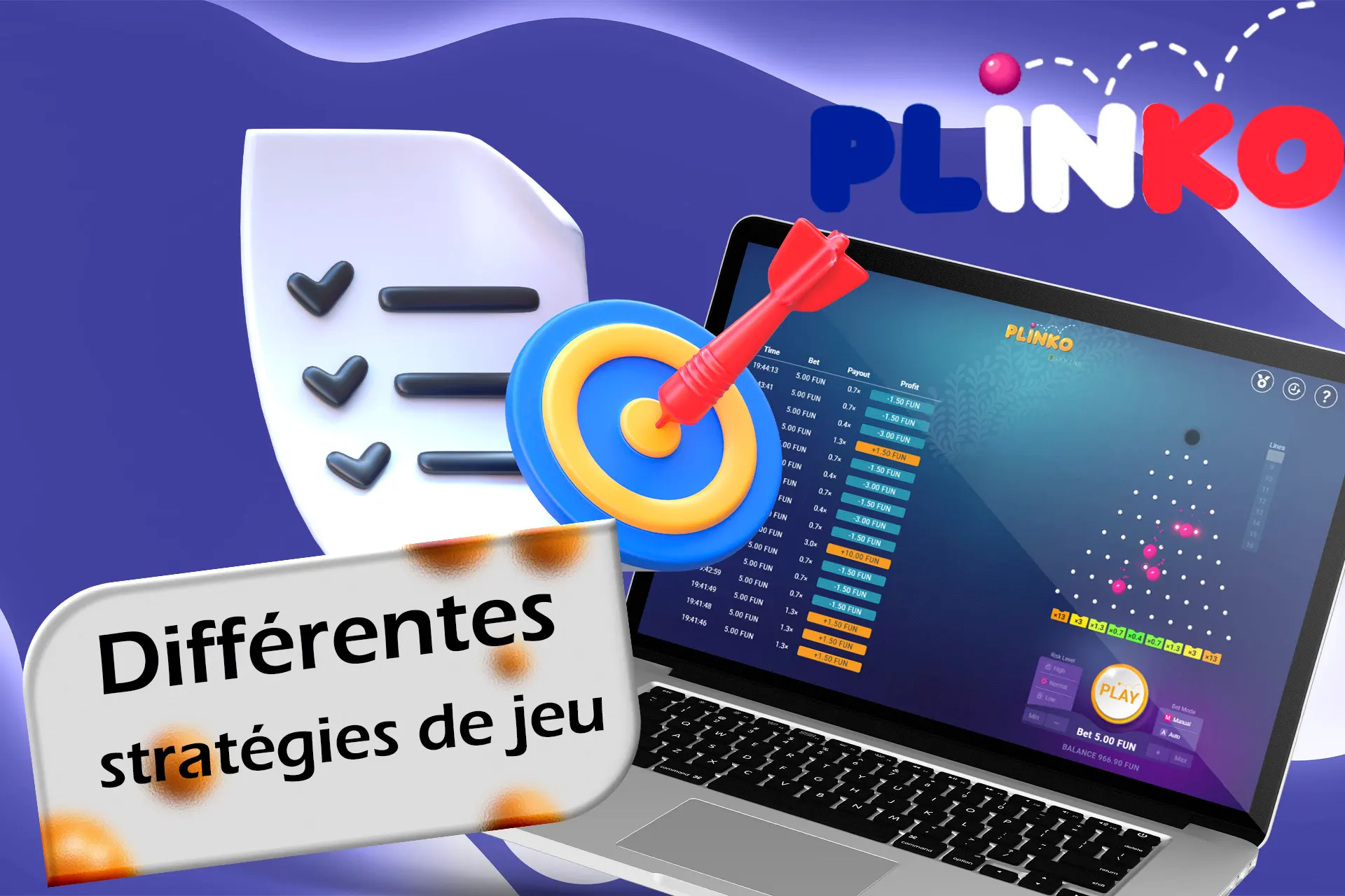 Essayez les stratégies d'entraînement Plinko gratuitement